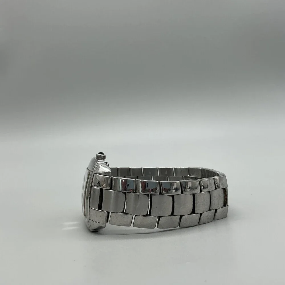 Pierre Balmain Mens Watch 32mm Black Dial Stainless Bracelet 3181 New Battery 8